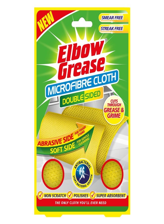Elbow Grease Microfibre Cloth Double Side - Image 1